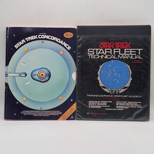 Franz Joseph Star Trek Technical Manual & Concordance Book Club 1st Ed Good
